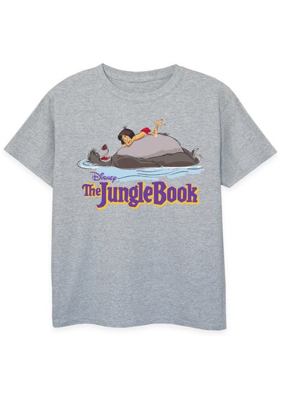 Disney Grey The Jungle Book Rock Kids Heather T-Shirt (3-13 Years)