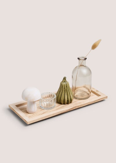 Green Pumpkin Candle Tray