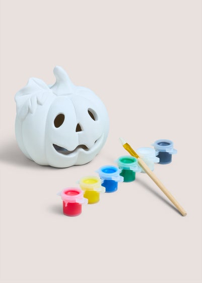 Paint-Your-Own Pumpkin Figure