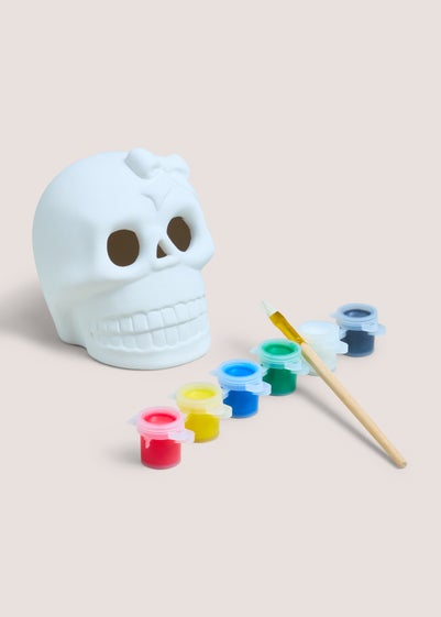 Halloween paint-your-own-skull
