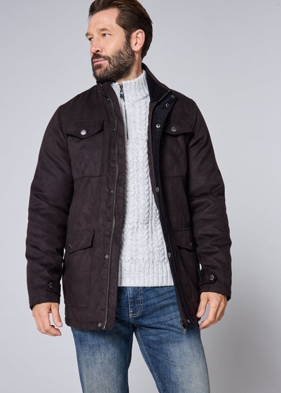 Brown Suede Coat