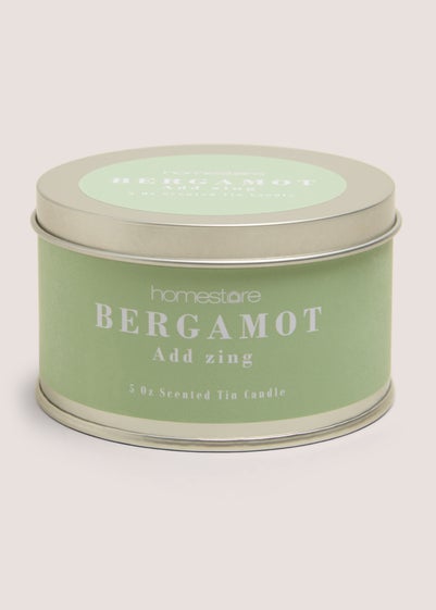 Bergamot Tin Candle