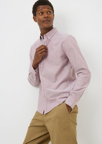 Pink Oxford Chambray Shirt