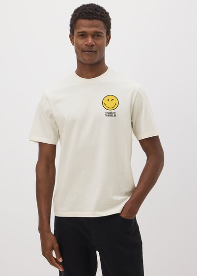 Smiley Ecru T-Shirt