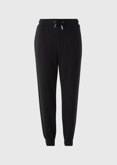 Black Tapered Jogging Bottoms