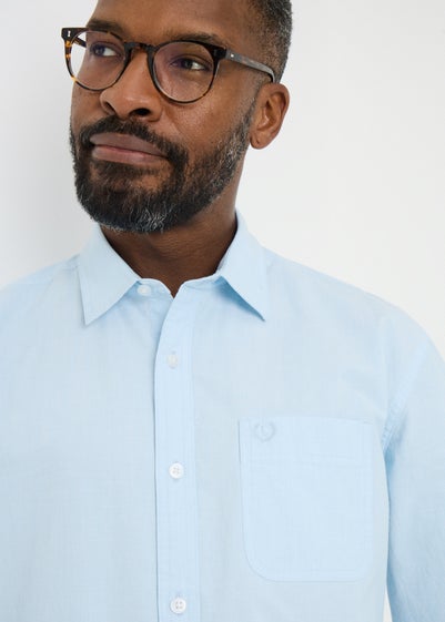 Lincoln Plain Blue Soft Shirt