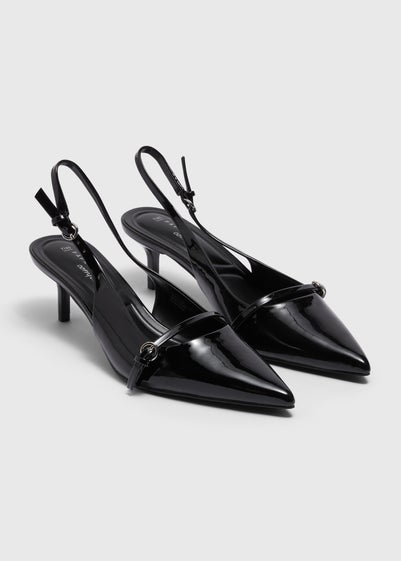 Et Vous Black Point Heels