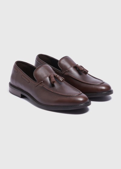 Brown Slim Smart Loafers