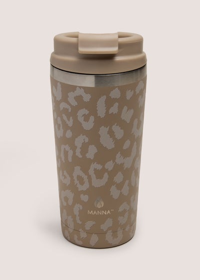 Mocha Leopard Coffee Tumbler