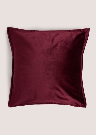 Burgundy Velvet Cushion