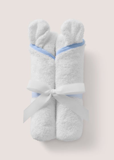 Baby White Bear Hooded Towel