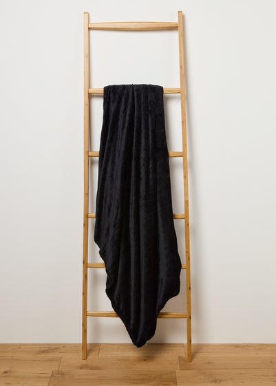 Black Large Throw