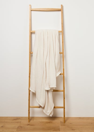 Ivory Large Throw