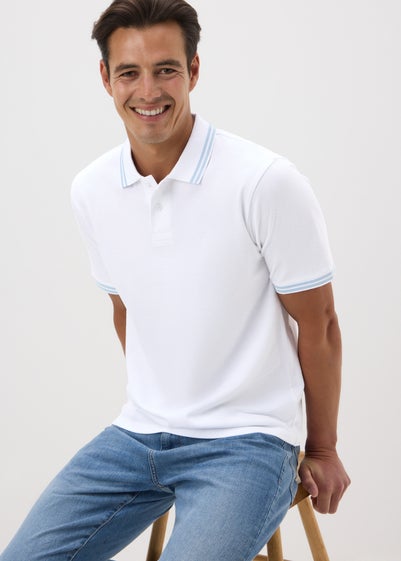 White Plain Polo Shirt