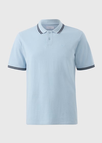 Blue Tipped Polo Shirt