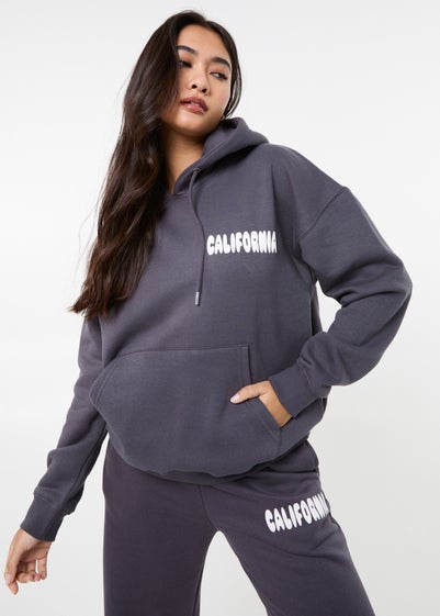 Pink Vanilla Slate California Oversized Hoodie