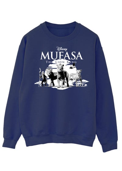 Disney Mufasa Sunset Men Navy Sweatshirt