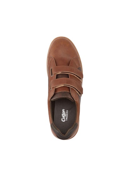 Cotton Traders Chestnut Adjustable Trainers