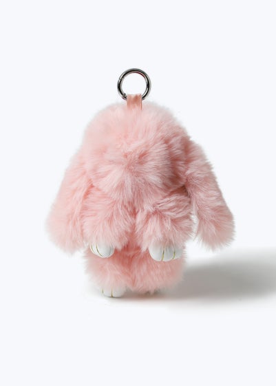 Pink Bunny Keychain