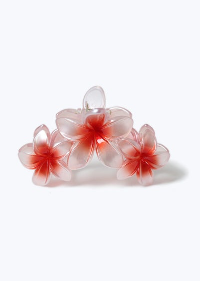 Muse Pink 3 Flower Claw Clip