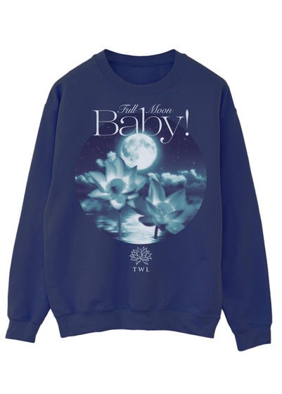 White Lotus Baby Women Navy Sweatshirt