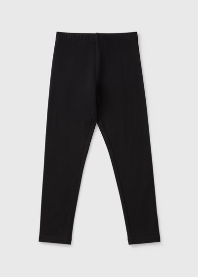 Girls Black Leggings (7-15yrs)