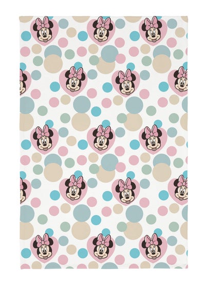 Minnie Mouse Cream Blanket