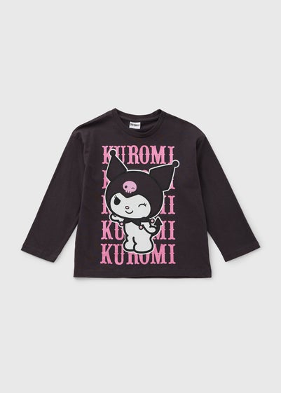 Hello Kitty Girls Charcoal Kuromi Top (5-13yrs)