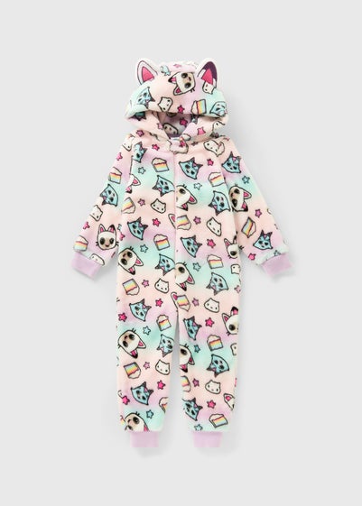 Gabbys Dollhouse Girls White Onesie (1-7yrs)