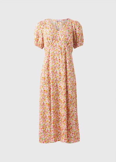 Multicolour Floral Midi Dress