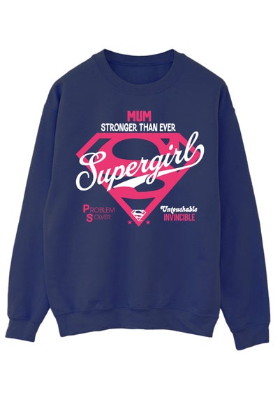 DC Comics Supergirl Mum Navy Sweatshirt