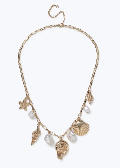 Muse Gold Starfish Charm Necklace