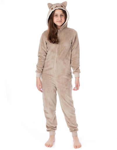 Pusheen Brown Girls Novelty Onesie (9-14 Years)