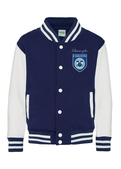 Gilmore Girls Chilton Academy Navy/White Varsity Jacket