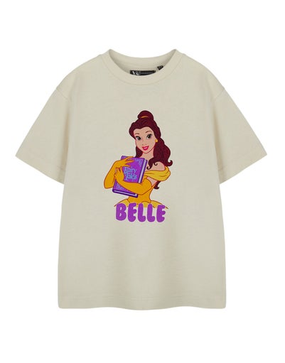 Disney Belle Beige T-Shirt (3-8 Years)