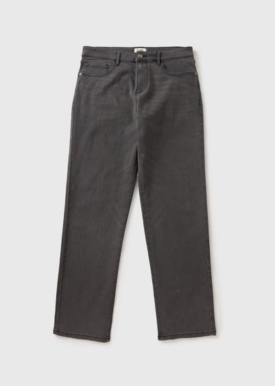 Grey Value Straight Jeans