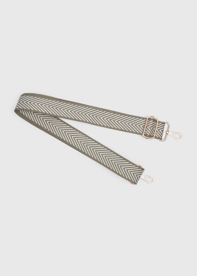 Green Chevron Bag Strap