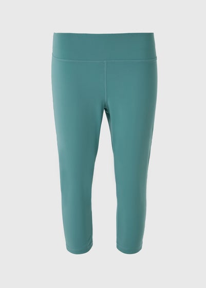 Blue Capri Leggings