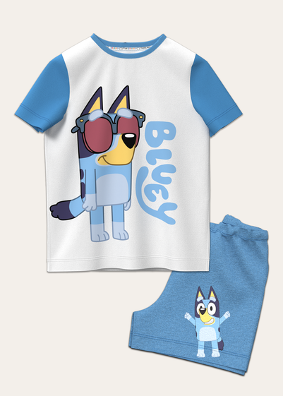 Bluey Blue Short Daywear Set (12 months-5 years)