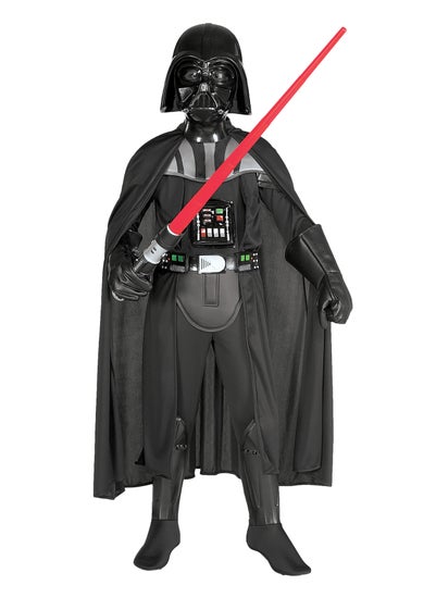 Star Wars MultiColour Darth Vader Deluxe Costume Childrens (3-10 years)