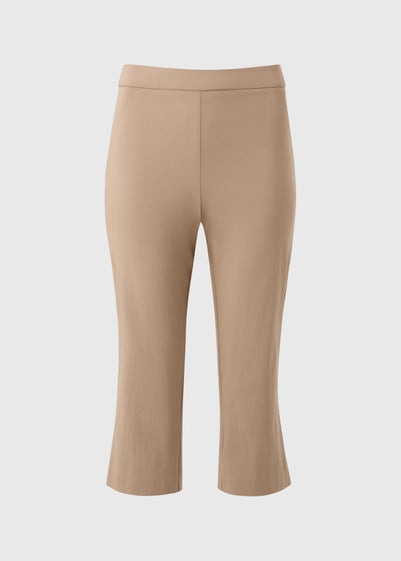 Stone Bengaline Cropped Leggings