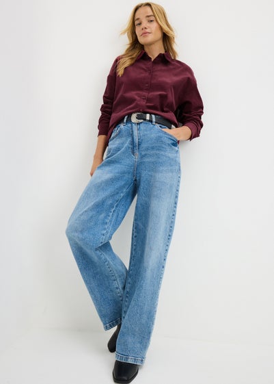 Burgundy Cord Shirt