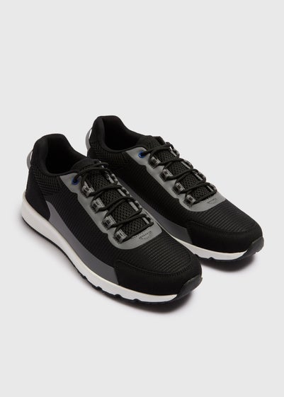 Black Mesh Fashion Traniers