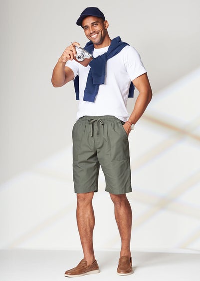 Cotton Traders Thyme Cotton Pull On Shorts