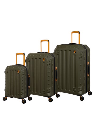 BritBag Gannett Dark Olive Suitcase