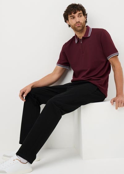 Black Flex Chinos