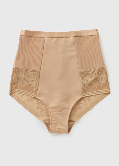 Nude Firm Control Shaping Super High Waist Briefs
