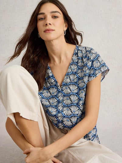 Bluse Rae aus Bio-Baumwolle