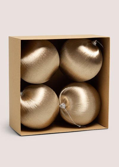Gold Satin 4 Pack Gold