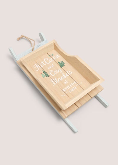 Wooden Sleigh